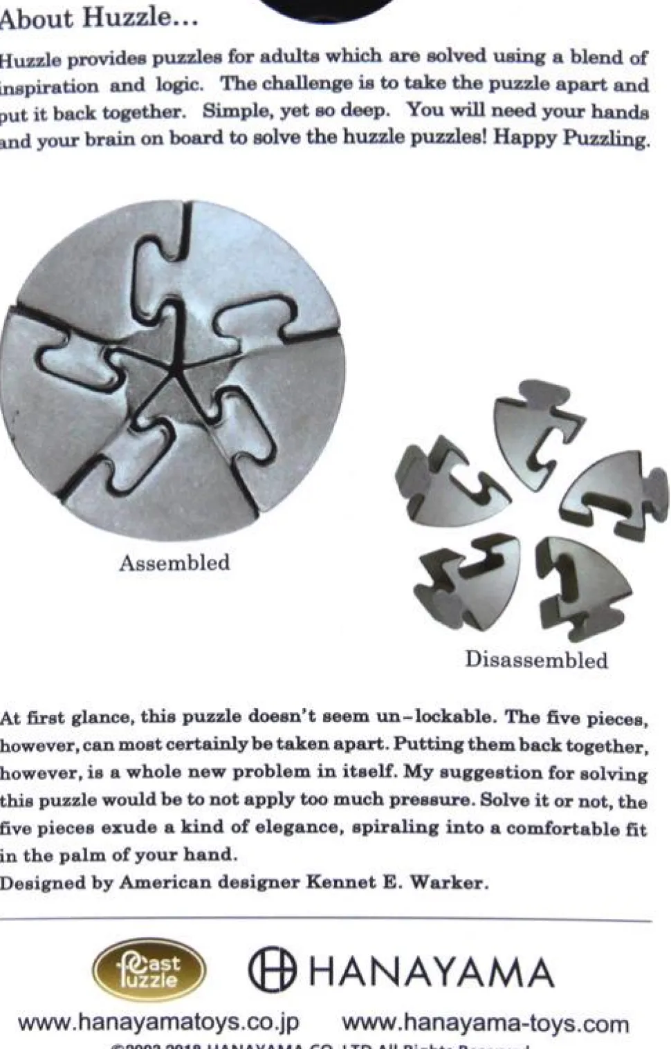 Huzzle Cast Spiral