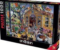 Puzzle Adrian Chesterman: cães travessos