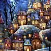 Puzzle Aldeia sob a lua
