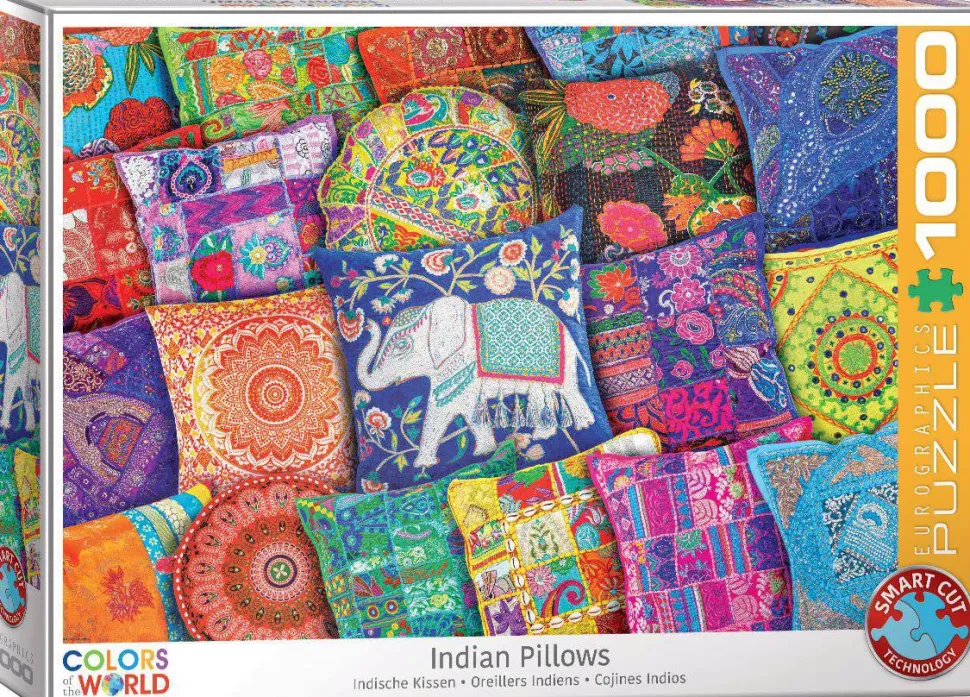 Puzzle Almofadas indianas