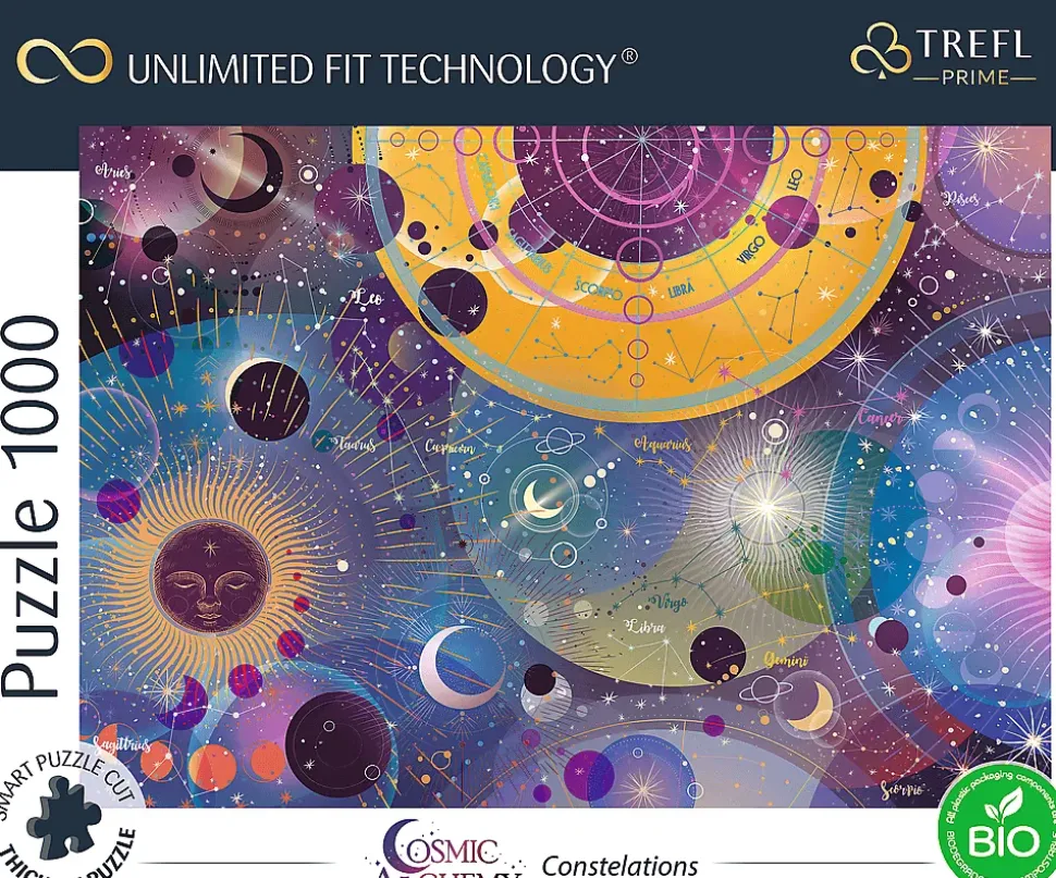 Puzzle Alquimia Cósmica: Constelações UFT