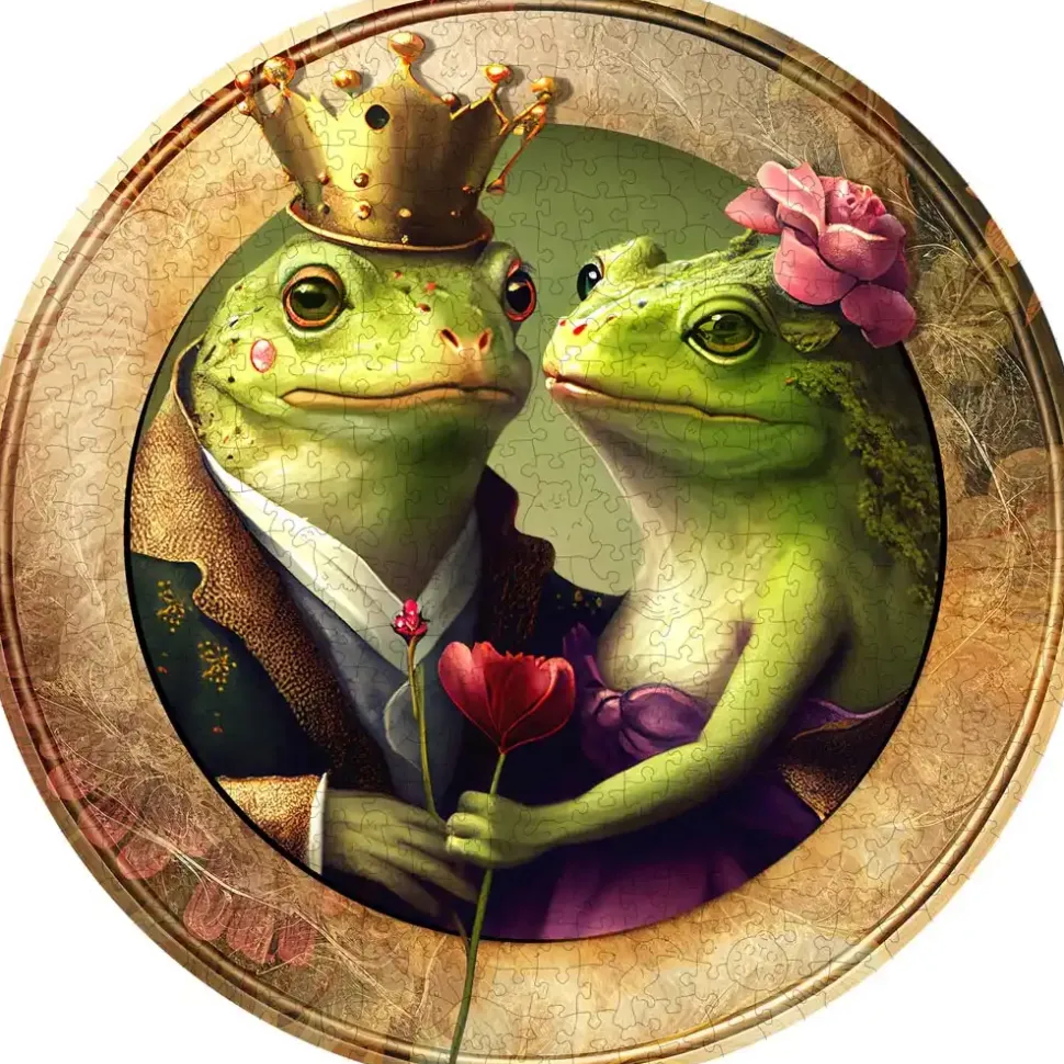 Puzzle Amor e sapos