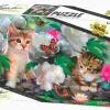 Puzzle Amoung the Peonies 3D