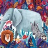 Puzzle Andrea Kürti: elefante tropical