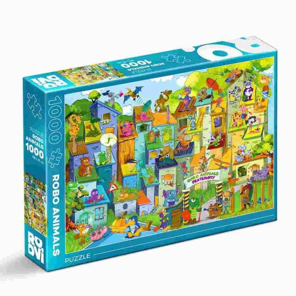 Puzzle Animais Robô