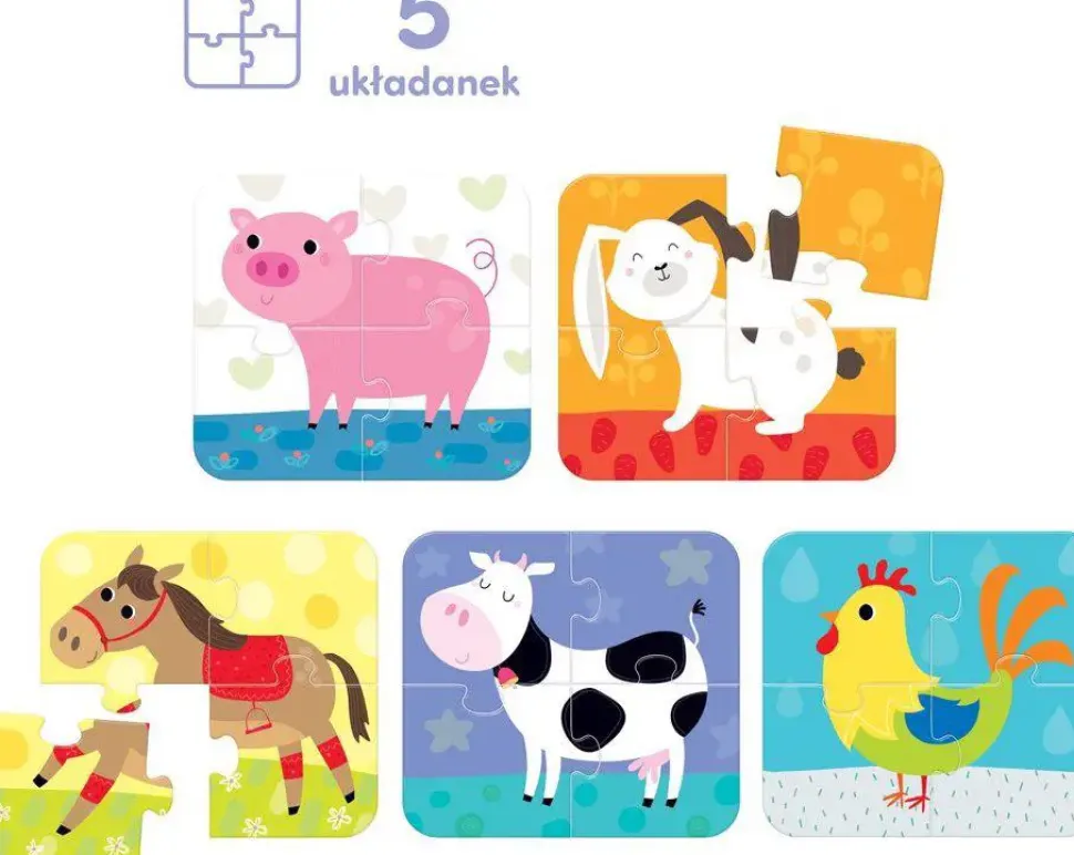 Puzzle Animais 5x4