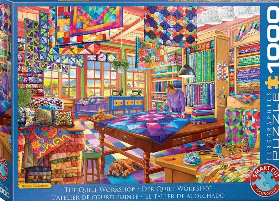 Puzzle A oficina de colchas