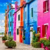 Puzzle As ruelas coloridas de Burano