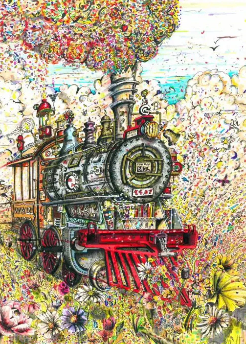 Puzzle A todo vapor