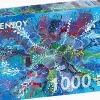 Puzzle Azuis do oceano