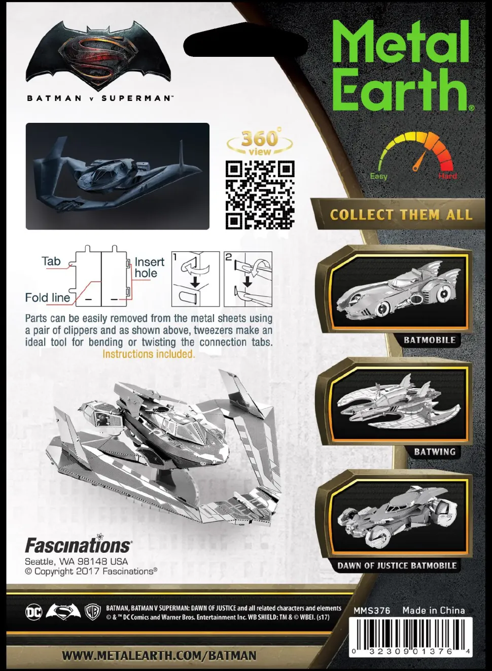 Puzzle Batman vs. Superman: Batwing
