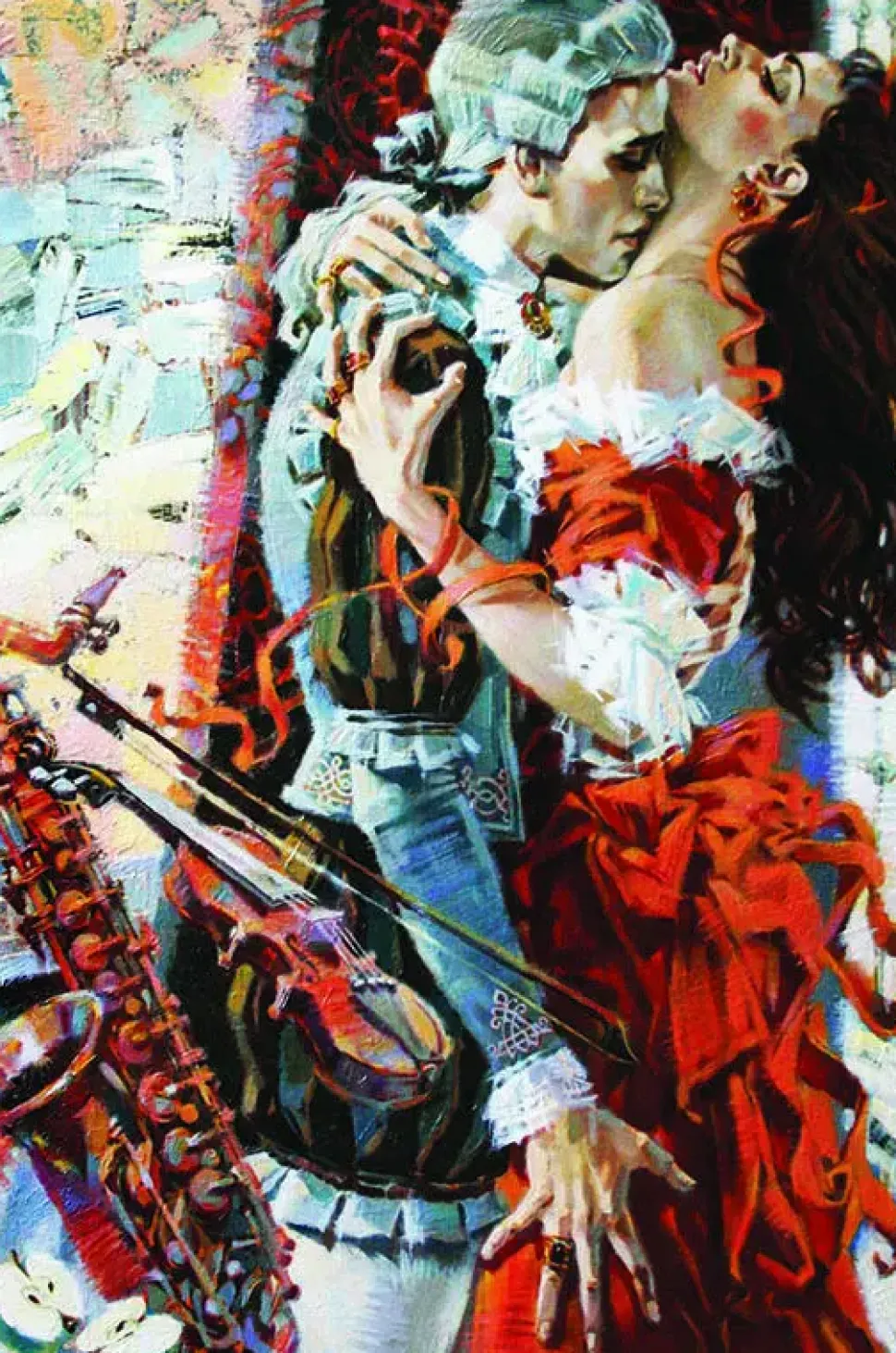 Puzzle Beijo retrô