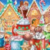 Puzzle Bengalas doces e cacau