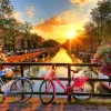Puzzle Bicicletas de Amsterdã