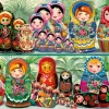 Puzzle Bonecas Matrioska