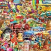 Puzzle Brinquedos retrô