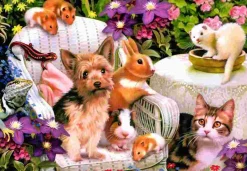 Puzzle Brotos e flores