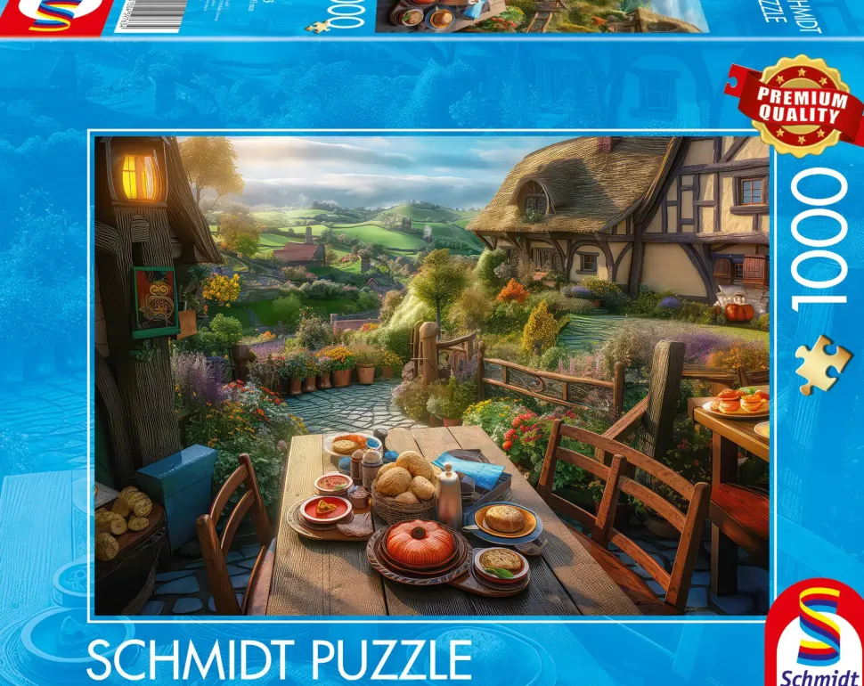 Puzzle Café da manhã com vista