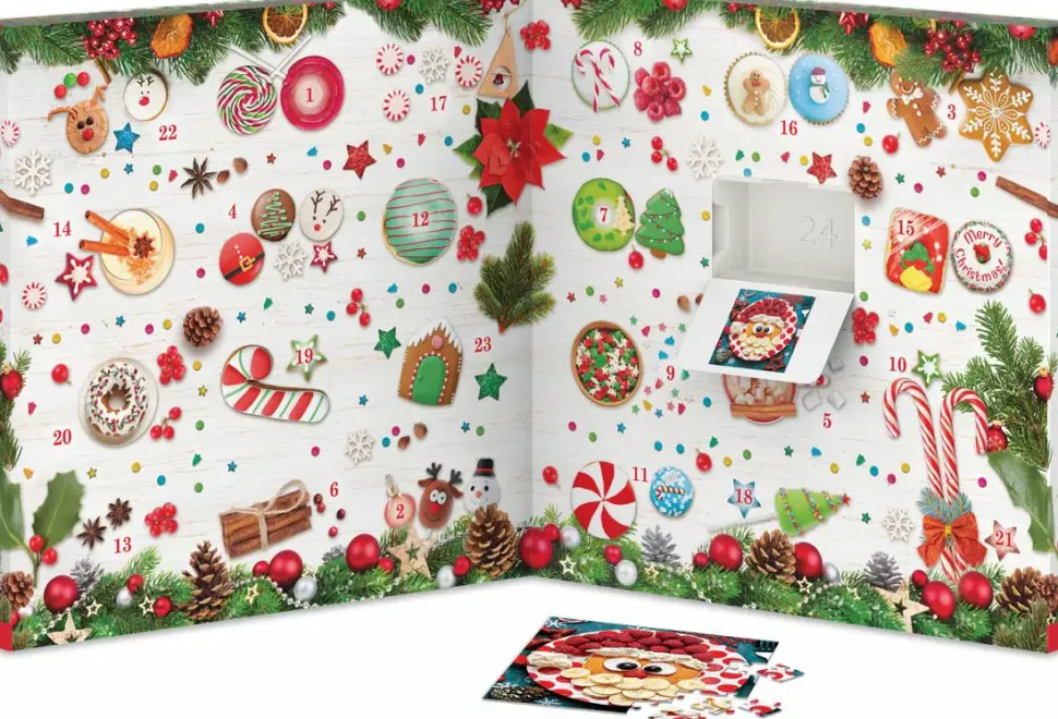 Puzzle Calendário do Advento: Delícias de Natal