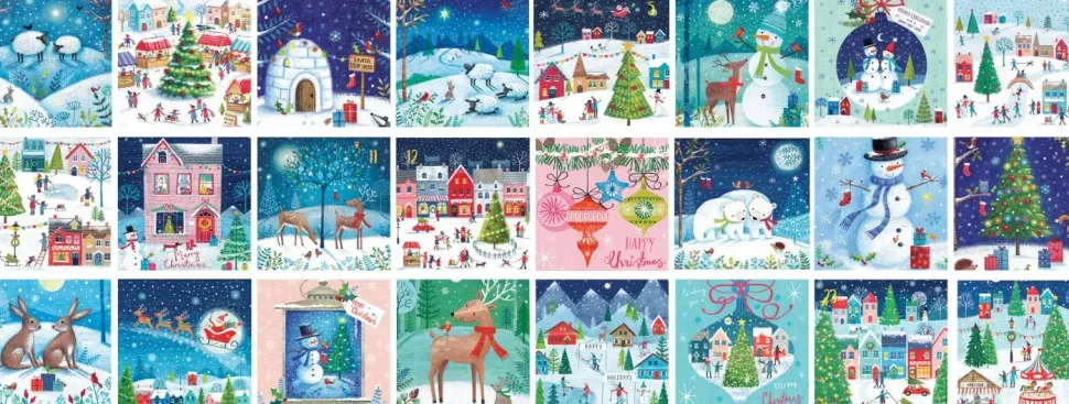 Puzzle Calendário do Advento: Vila de Natal