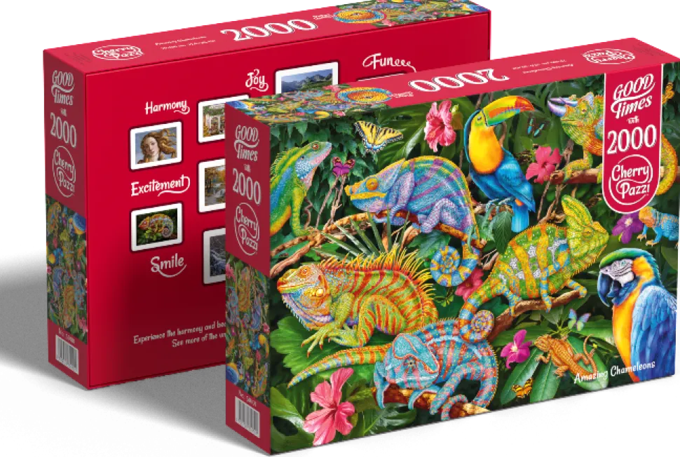 Puzzle Camaleões Incríveis