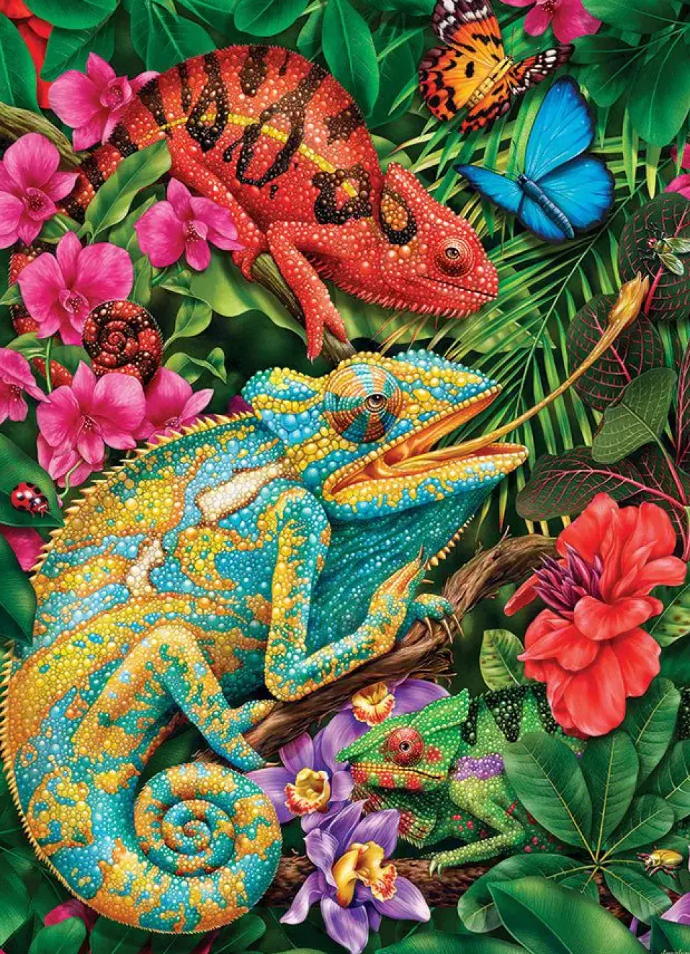 Puzzle Camaleão do Karma