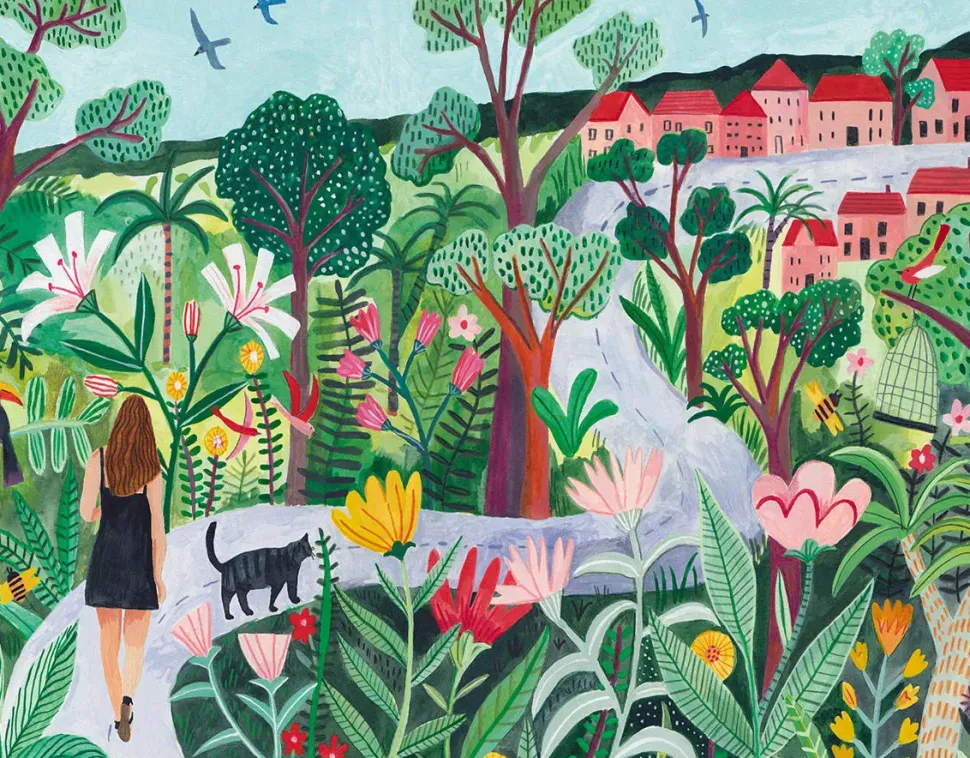 Puzzle Caminhada rural