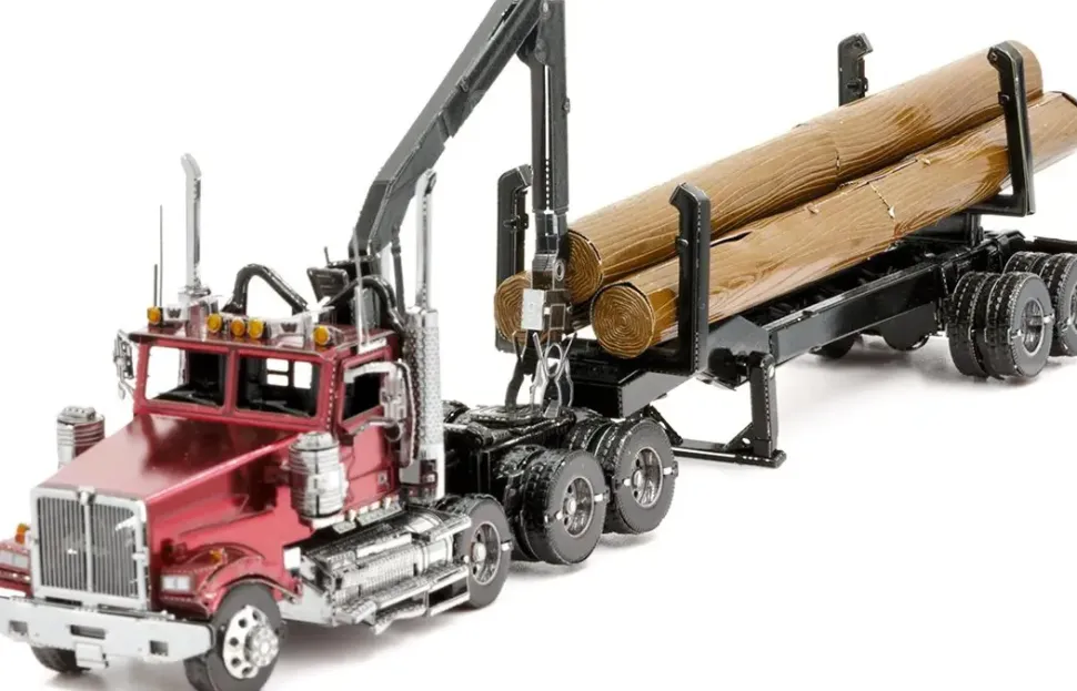 Puzzle Caminhão de toras Western Star 4900SB com trailer