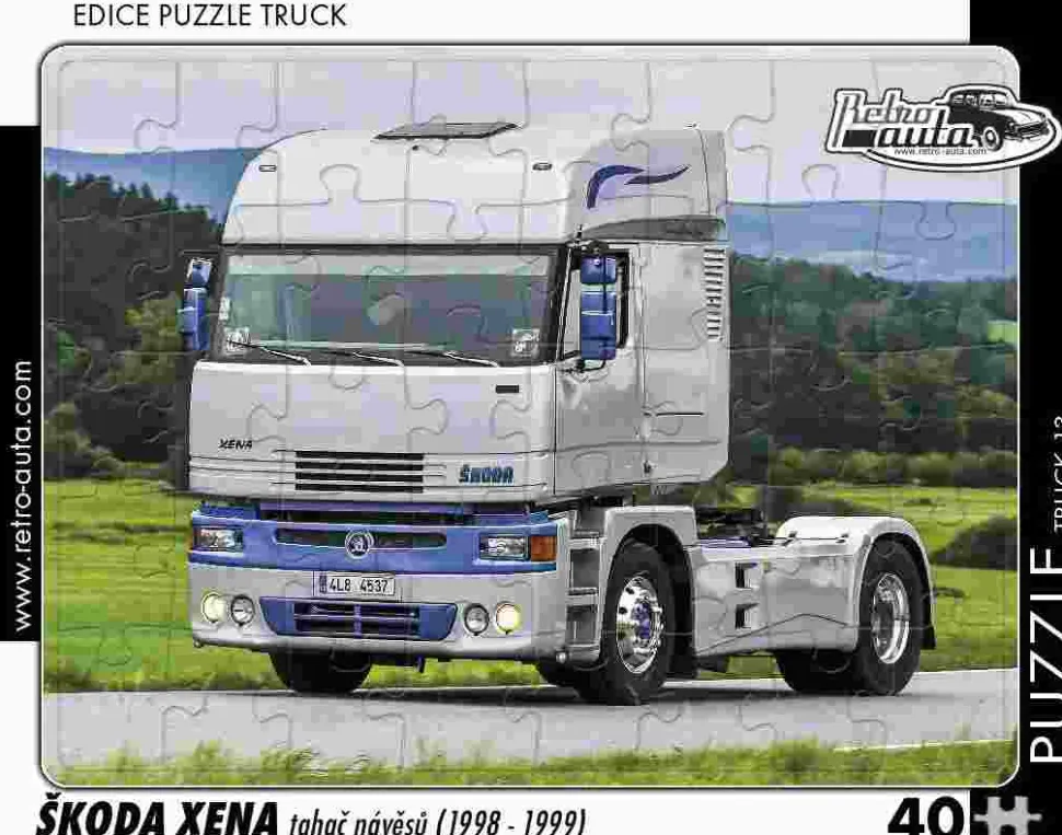 Puzzle CAMINHÃO 艩koda Xena 钮aha膷 návesov (1998-1999)