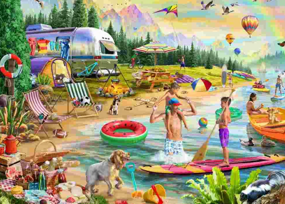 Puzzle Campo de férias de Lakeside