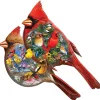 Puzzle Cardeais - Em forma