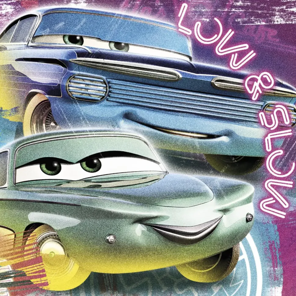 Puzzle Carros 3x55: Amigos