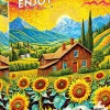 Puzzle Casa Girassol