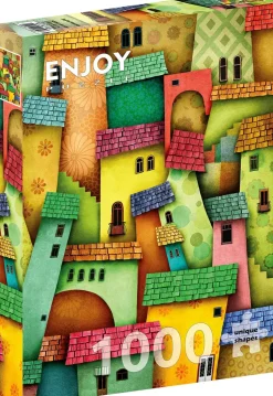 Puzzle Casas Alegres