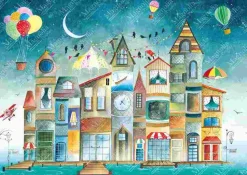 Puzzle Casas que li