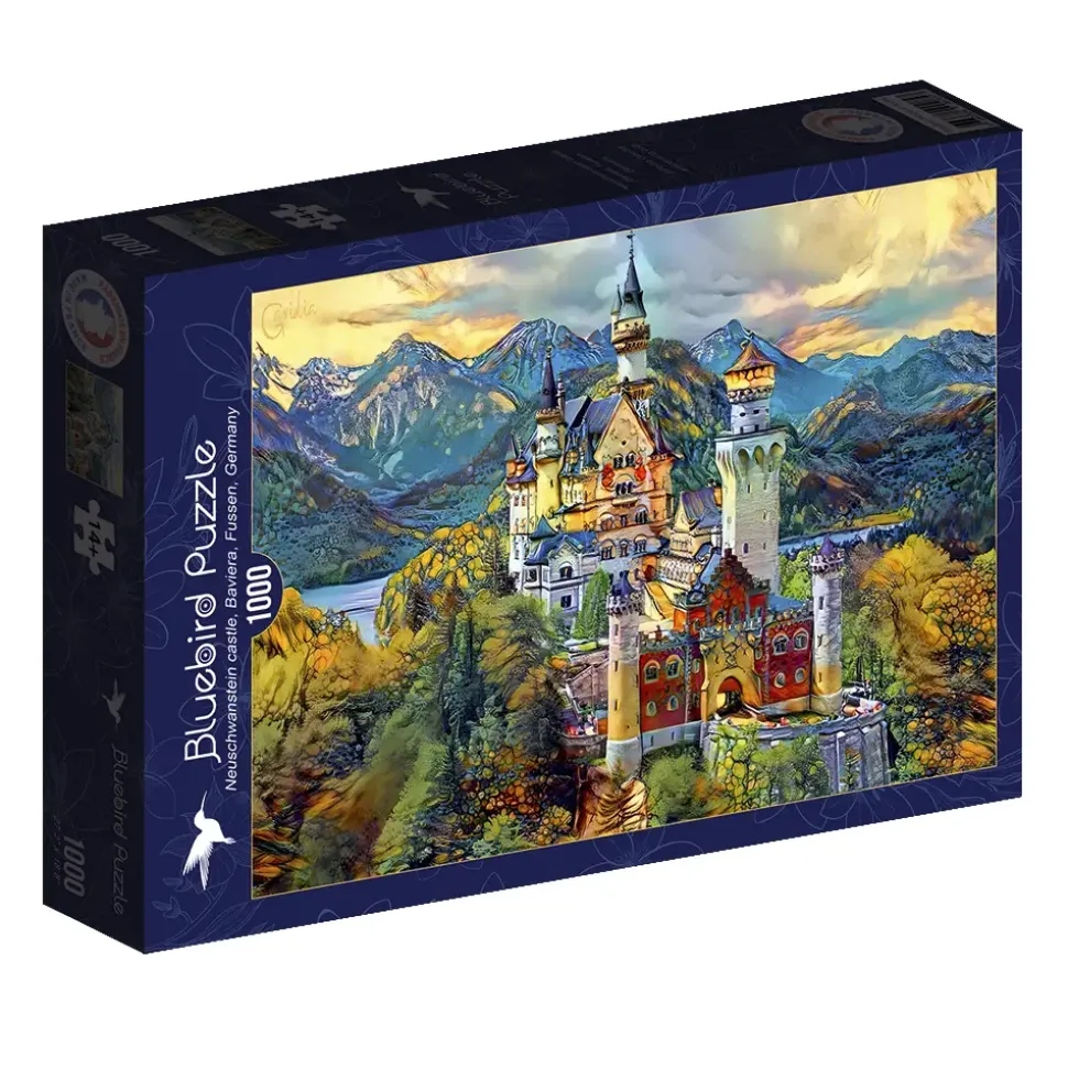 Puzzle Castelo de Neuschwanstein, Fussen, Alemanha