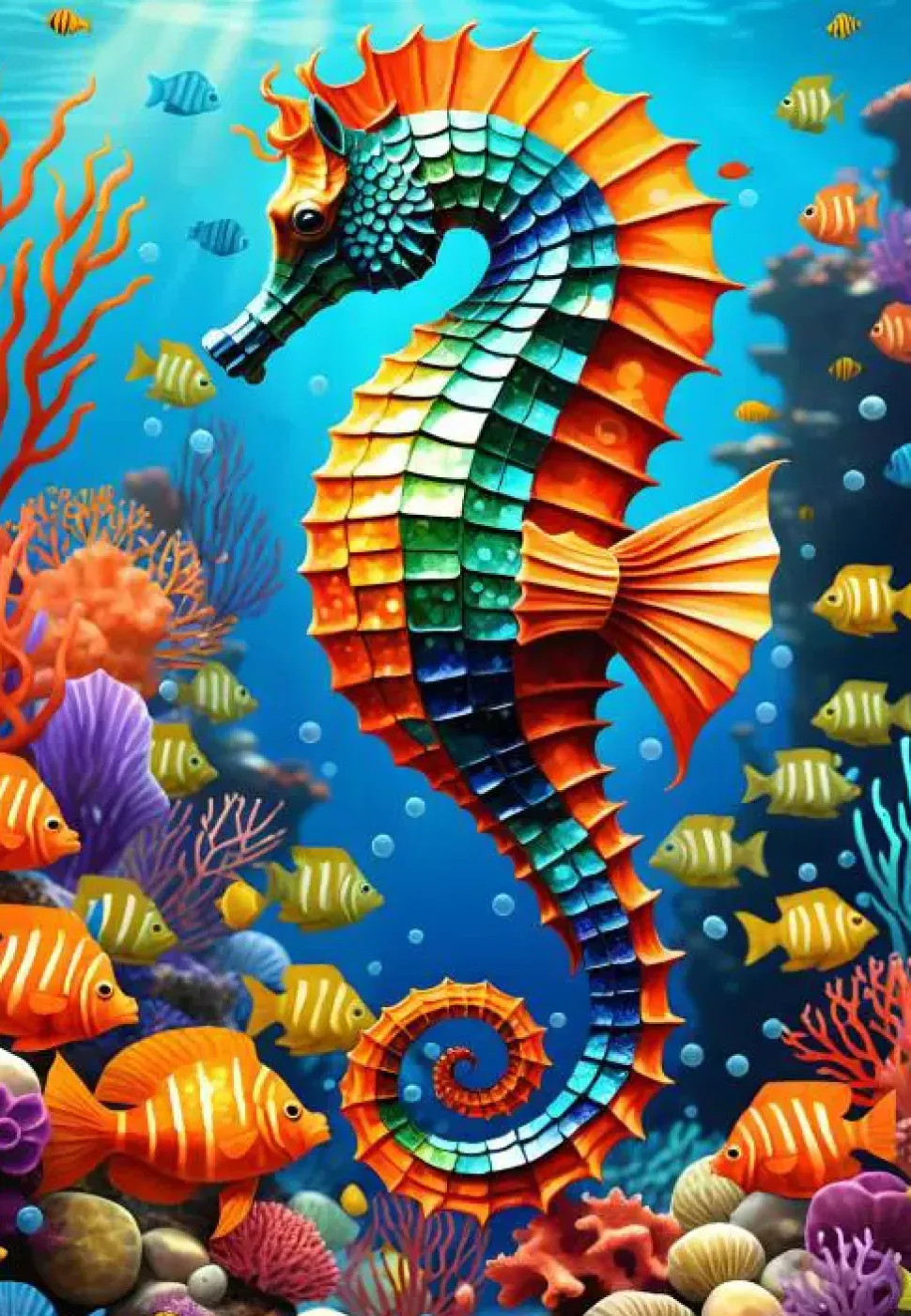 Puzzle Cavalo-marinho
