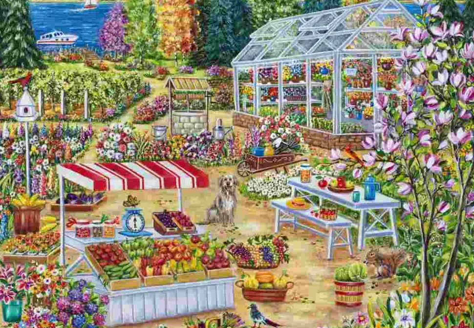 Puzzle Centro de jardinagem