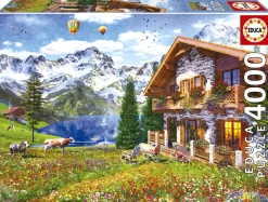 Puzzle Chalé Nos Alpes