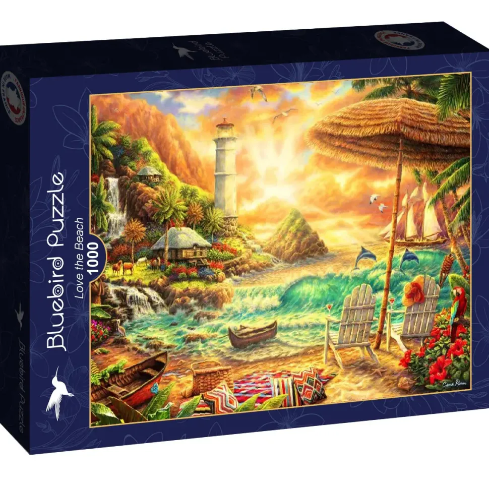 Puzzle Chuck Pinson: Amo a Praia