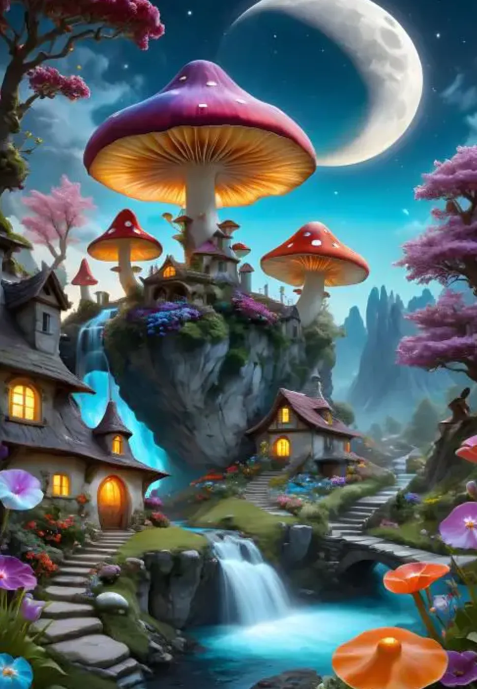 Puzzle Cidade do cogumelo