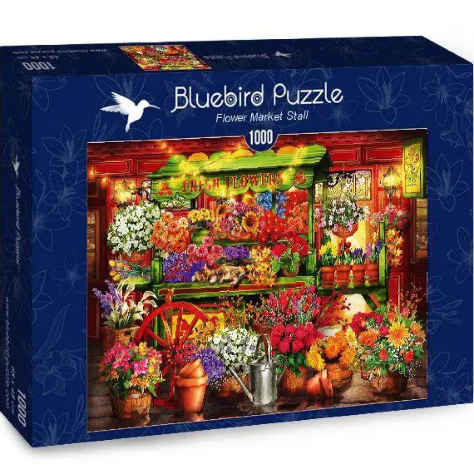 Puzzle Ciro Marchetti: barraca do mercado de flores