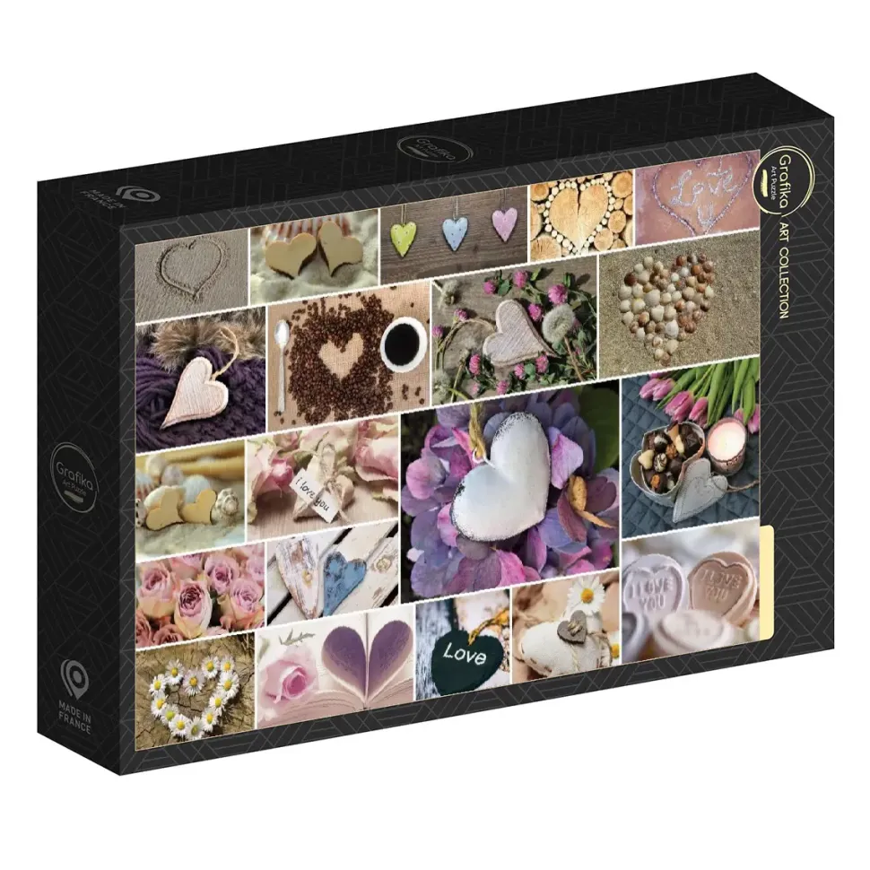 Puzzle Colagem - eu te amo