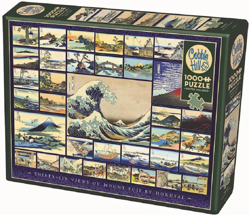 Puzzle Colagem Hokusai