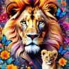 Puzzle Coleção Amor Materno: Leões