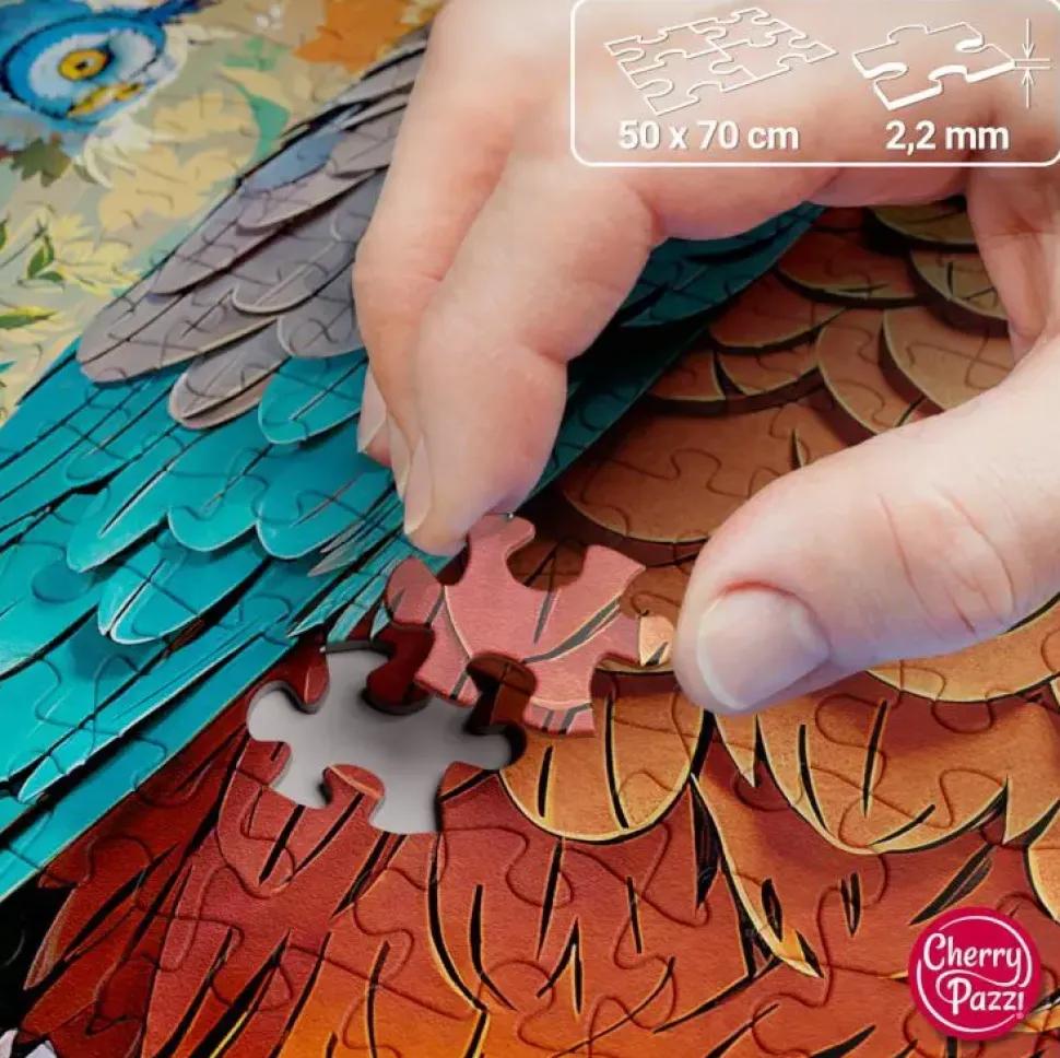 Puzzle Coruja Quilled