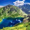 Puzzle Czarny Staw G膮sienicowy, Tatras, Polônia