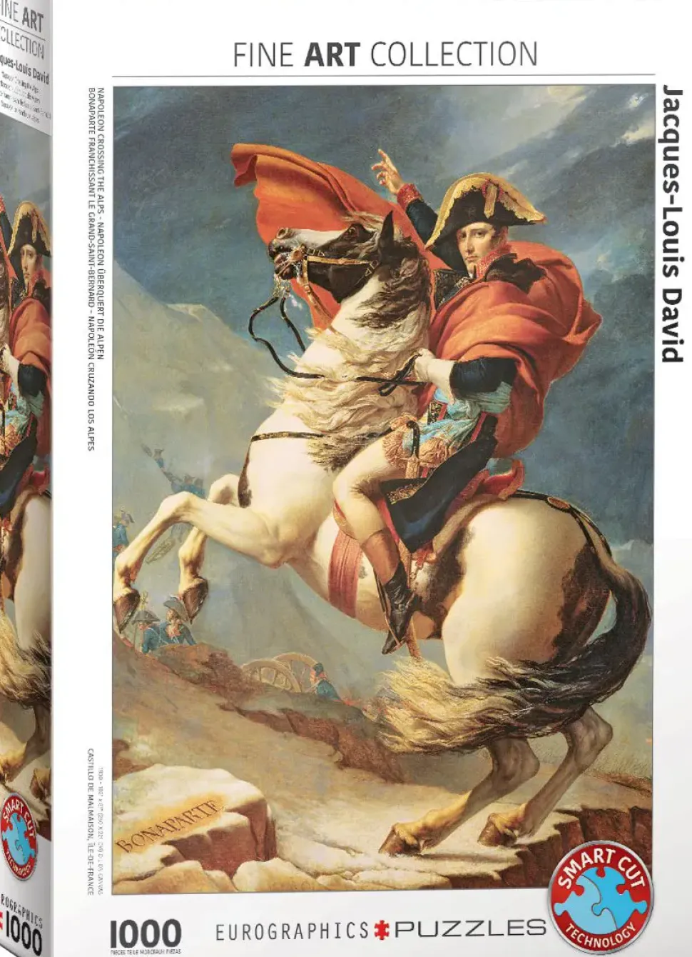 Puzzle David: Napoleão cruzando os Alpes