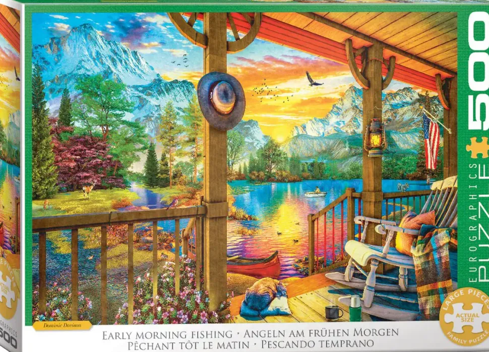 Puzzle Davison: pesca matinal