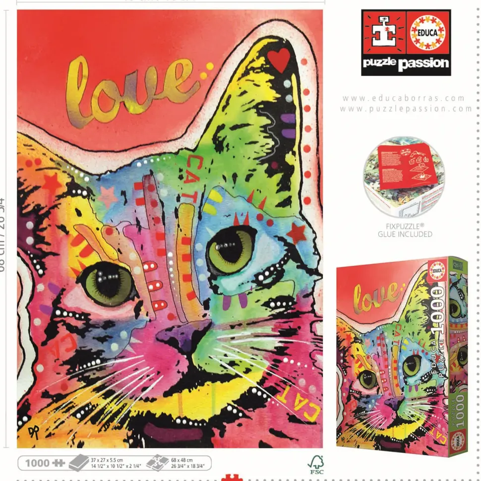 Puzzle Dean Russo: Tilt Cat Love